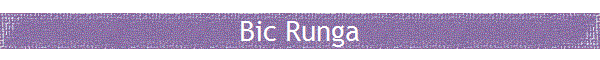 Bic Runga