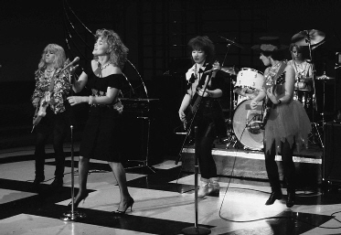 The Go Go's American Bandstand Robert Matheu Houston Press