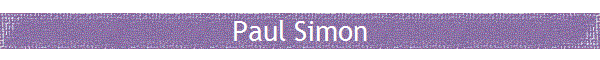 Paul Simon