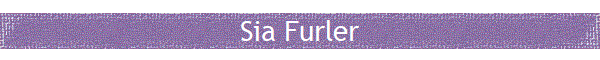 Sia Furler