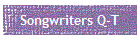 Songwriters Q-T